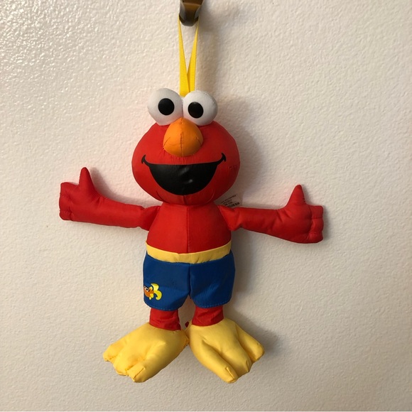 Sesame Street Hasbro Elmo Plush Stuffed Animal Bath time Toy - Picture 1 of 7